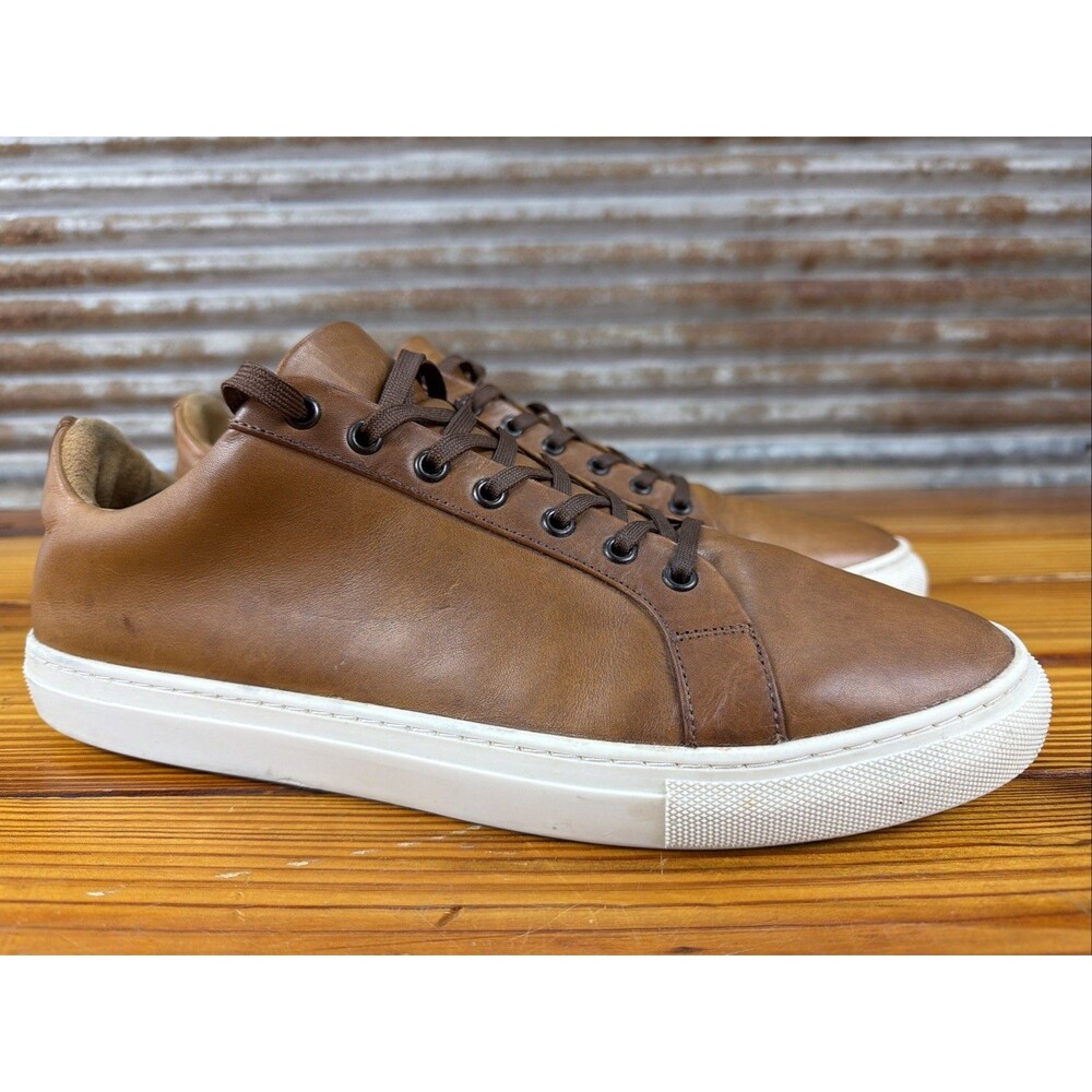 Thursday Boot Co Premier Low Top Sneakers Men's US 13 Toffee Brown Leather